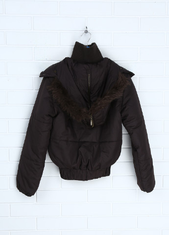 Темно-коричневая демисезонная куртка Max