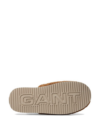Коричневые тапочки Gant