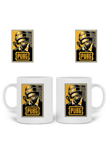 Кружка Пубг Пабг (Pubg) 330 мл горнятко керамічне (20259-1179) MobiPrint (219777563)