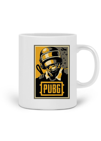 Кружка Пубг Пабг (Pubg) 330 мл горнятко керамічне (20259-1179) MobiPrint (219777563)