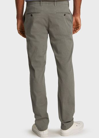 Серые классические, кэжуал демисезонные чиносы брюки Tommy Hilfiger