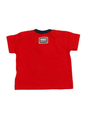 Красная летняя футболка с коротким рукавом Wojcik