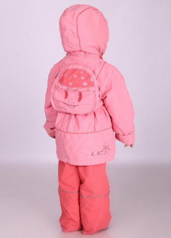 Розовый демисезонный комплект (куртка, брюки) Kiko