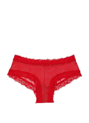 Червоний демісезонний комплект (бюстгальтер, трусики) Victoria's Secret