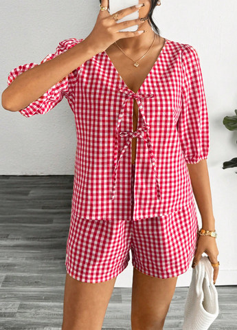 Костюм (блуза, шорти) SHEIN (338187408)