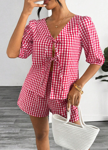 Костюм (блуза, шорти) SHEIN (338187408)