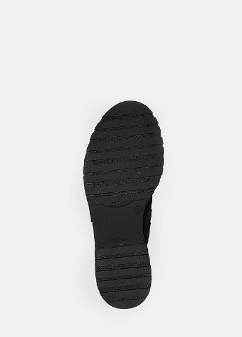 Зимние ботинки rf02566-11 черный Favi из натуральной замши