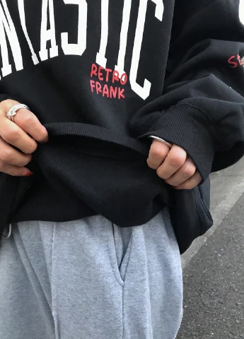 Черный демисезонный джемпер джемпер SHEIN