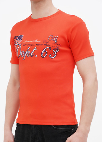 Оранжевая футболка Chiarotex