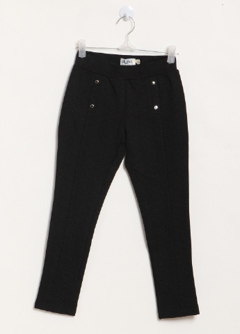Черные кэжуал демисезонные зауженные брюки Albero