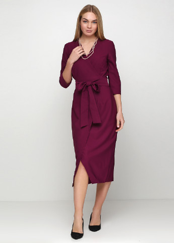 Фиолетовое кэжуал платье Just Woman однотонное
