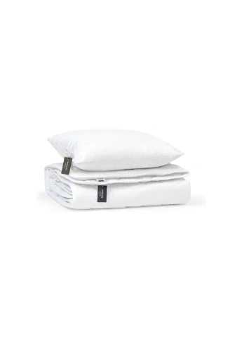 Одеяло MirSon Набор Eco-Soft Всесезонный 1693 Eco Light White Одеяло + под (2200002655316) No Brand (254011877)