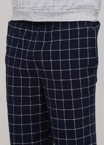 Піжама (світшот, брюки) C&A свитшот + брюки клітинка комбінована домашня трикотаж, бавовна