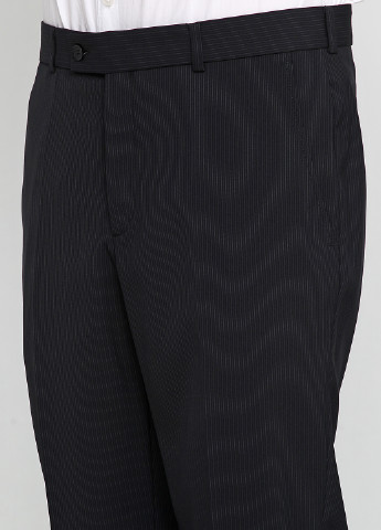 Чорний демісезонний костюм (піджак, брюки) брючний Galant
