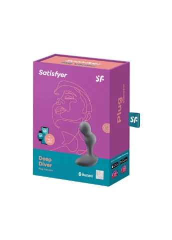 Смарт массажер простаты Deep Diver Grey Satisfyer (256093855)