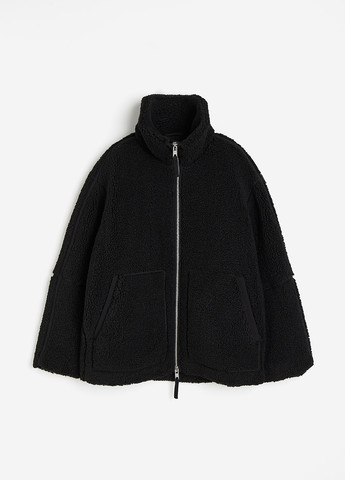 Черная демисезонная куртка H&M