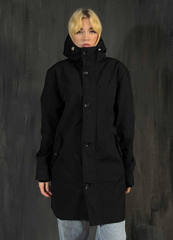 Чорна демісезонна куртка H&M