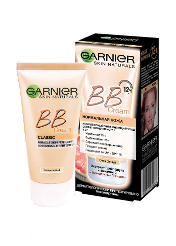 BB крем Секрет Досконалості для нормальної шкіри (дуже світло-бежевий), 50 мл Garnier (96655523)