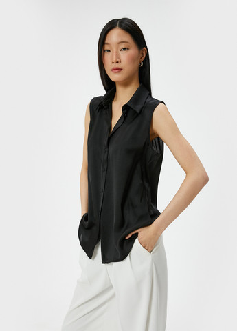 Чорна блуза KOTON