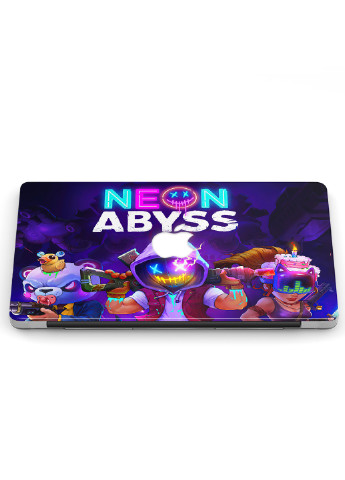 Чохол пластиковий для Apple MacBook Pro Retina 15 A1398 Гра Neon Abyss (6353-2568) MobiPrint (218857749)