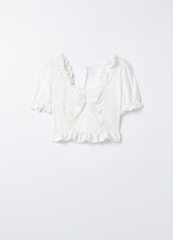 Біла блуза Mohito