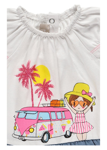 Комбинированное платье Chicco (316753590)