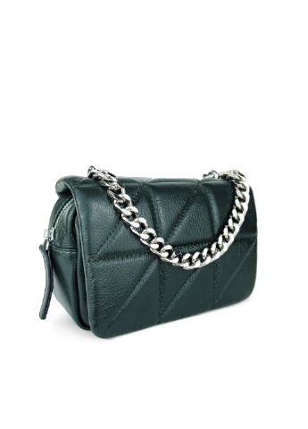 Модная женская темно-зеленая сумочка кросс-боди кожаная Fashion (251385032)