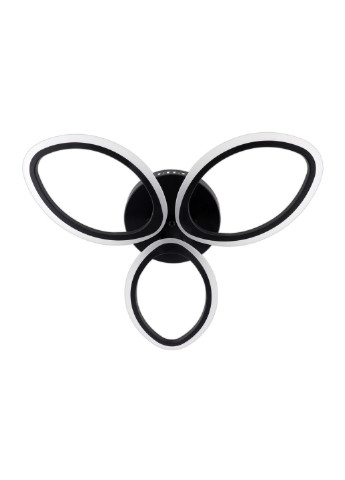 Люстра потолочная LED с пультом A2404/3-bk Черный 9х53х53 см. Sunnysky (253629948)