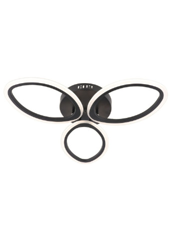 Люстра потолочная LED с пультом A2404/3-bk Черный 9х53х53 см. Sunnysky (253629948)