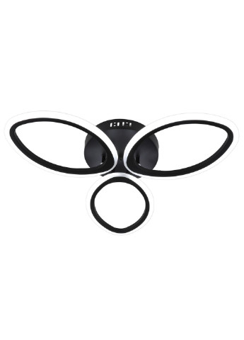 Люстра потолочная LED с пультом A2404/3-bk Черный 9х53х53 см. Sunnysky (253629948)