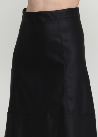 Черная кэжуал однотонная юбка Calliope