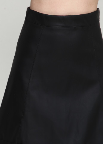 Черная кэжуал однотонная юбка Calliope