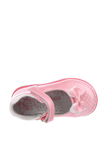 Розовые туфли без каблука Шалунишка