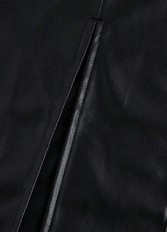 Черная кэжуал однотонная юбка SHEIN карандаш