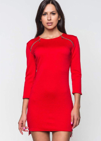Красное кэжуал платье The Row однотонное