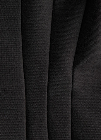 Чорна кежуал сукня кльош H&M однотонна