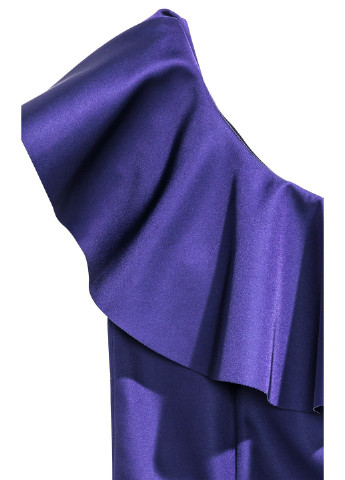 Комбинезон H&M однотонный фиолетовый