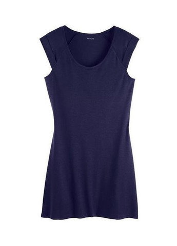 Темно-синее кэжуал платье платье-майка Esmara однотонное