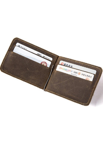 Шкіряний затискач для грошей 11,5х8х1 см Vintage (253173974)