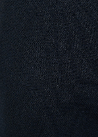 Темно-синие кэжуал демисезонные со средней талией брюки KOTON