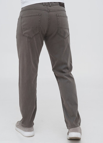 Кофейные кэжуал демисезонные зауженные брюки Trend Collection