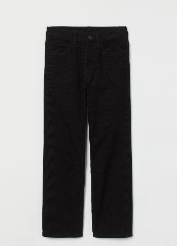 Черные брюки H&M