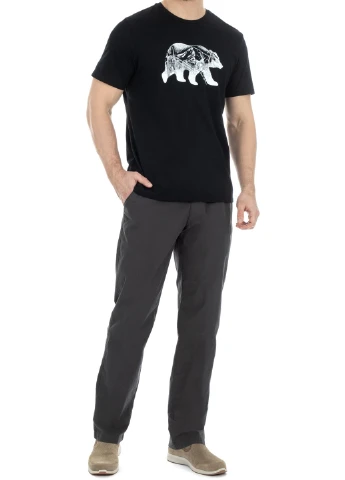 Чорна 1872711-683 xxl футболка чоловіча warren grove™ tee червоний р.xxl Columbia