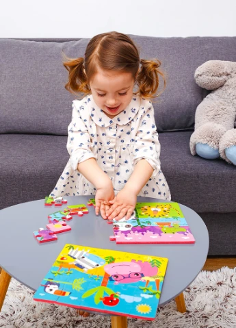 Мягкие пазлы "Fisher Price. Панды" VT1109-03 (англ) Vladi toys (233105808)