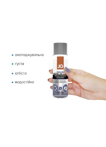 Змазка на силіконовій основі ANAL PREMIUM — COOLING (60 мл) System JO (254583369)