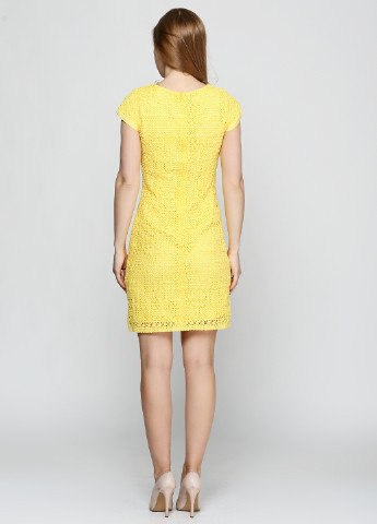 Желтое кэжуал платье Janna