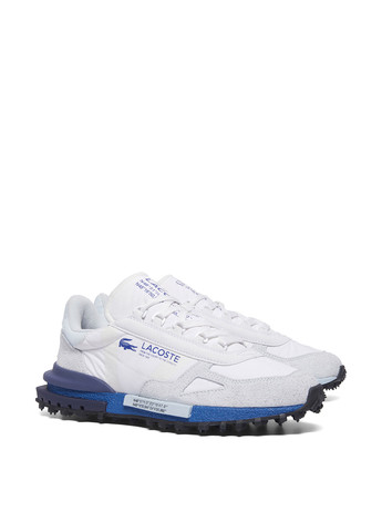 Белые демисезонные кроссовки Lacoste Elite Active