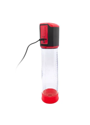 Автоматична вакуумна помпа Men Passion Enlargement system Red, перезаряджувана, 5 режимів PowerUp (254785262)