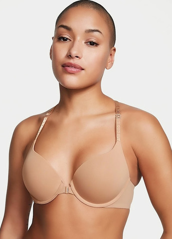 Бежевий демісезонний комплект (бюстгальтер, трусики) Victoria's Secret