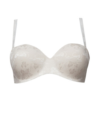 Молочний безшовний бюстгальтер Marc & André поліамід